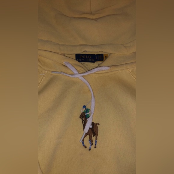 Yellow Ralph Lauren Hoodie - Picture 5 of 5